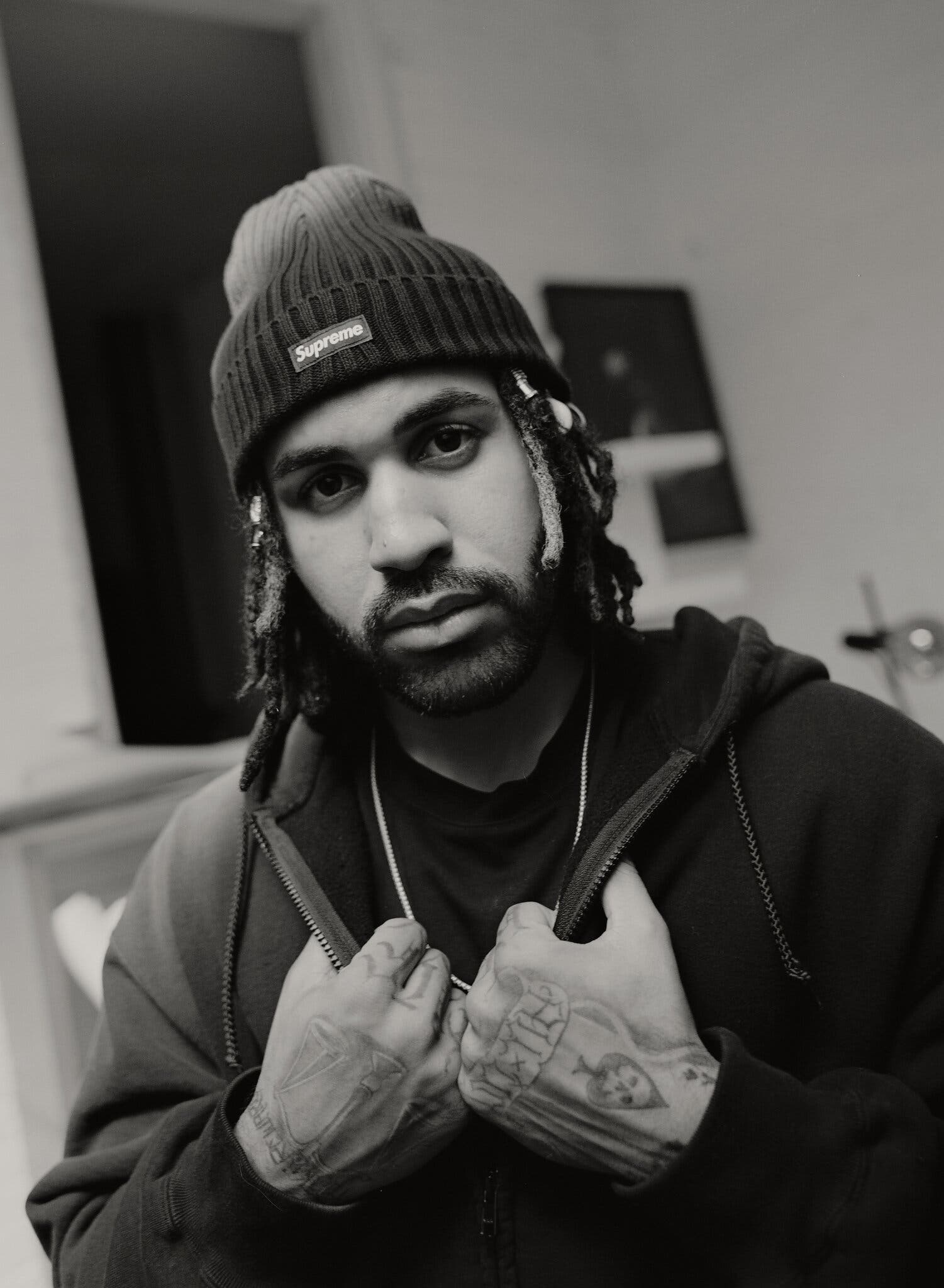 Drifter Shoots aka Isaac Wright on cover of New York Times